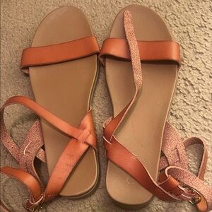 Abound Strappy Tan Sandals